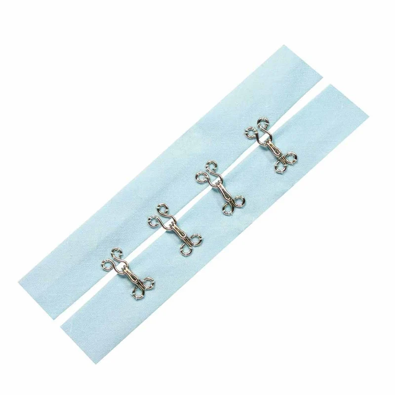 UNIQUE | Agrafes et œillets assortis argent et noir | Paquet de 30