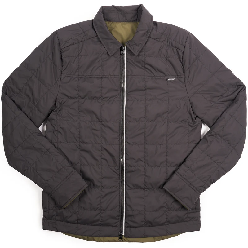 Reversible jacket Chrome Two Way Insulated Shacket