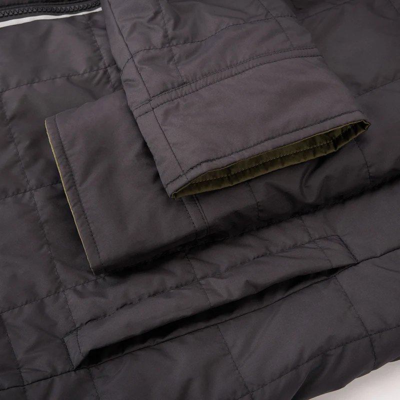 Reversible jacket Chrome Two Way Insulated Shacket