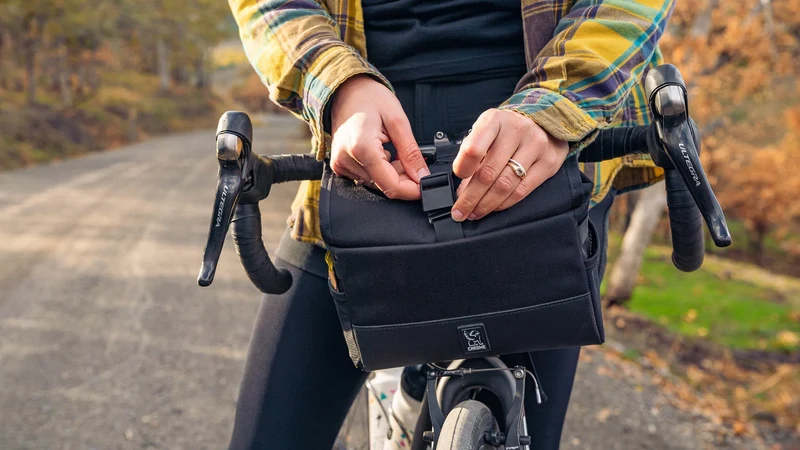 Chrome Doubletrack Bar Bag handlebar bag