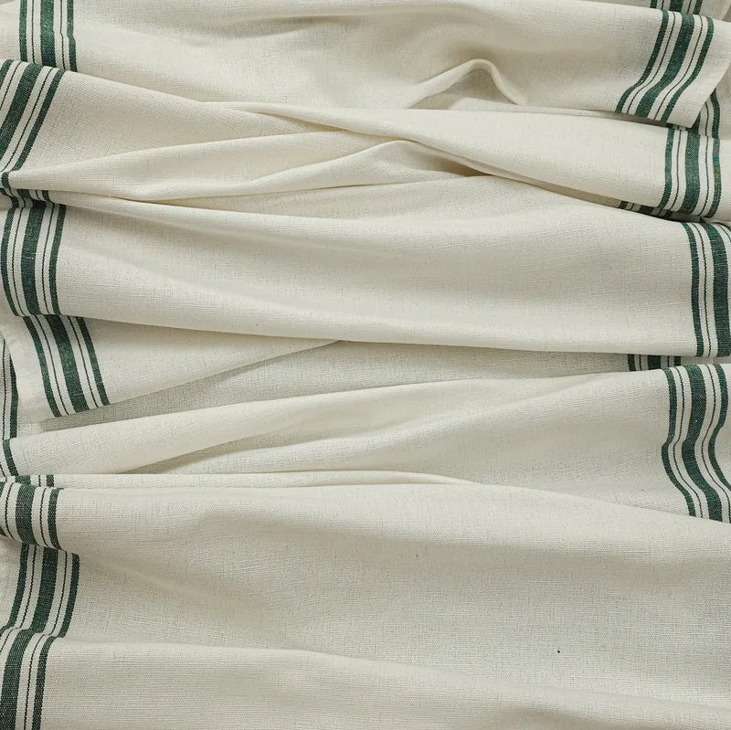Tissu pour linge à vaisselle | Lin & Coton | Rayures Classiques