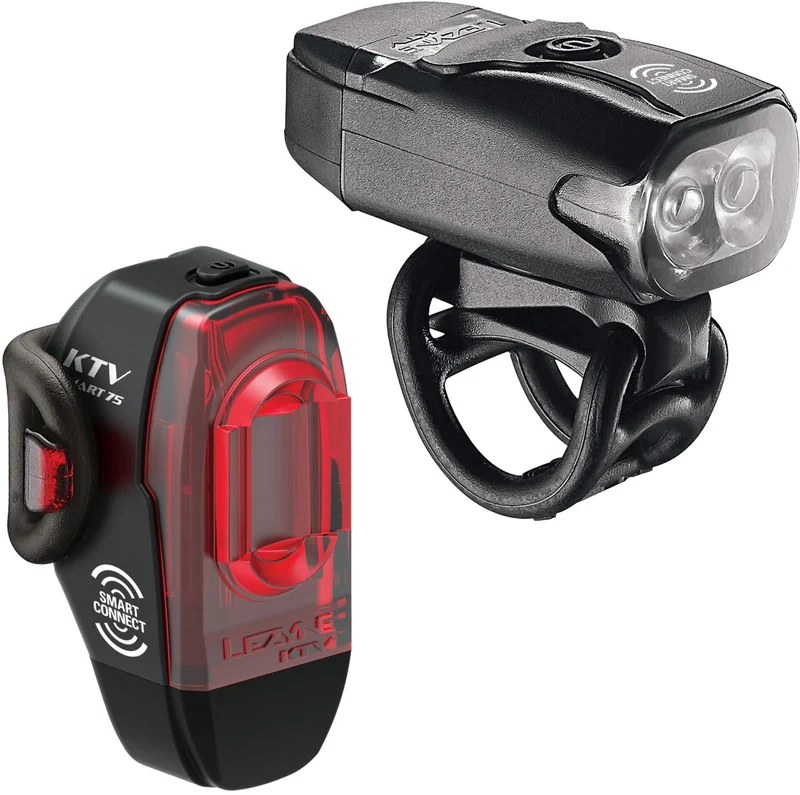 Lezyne KTV Smart Pro LED bike light combo