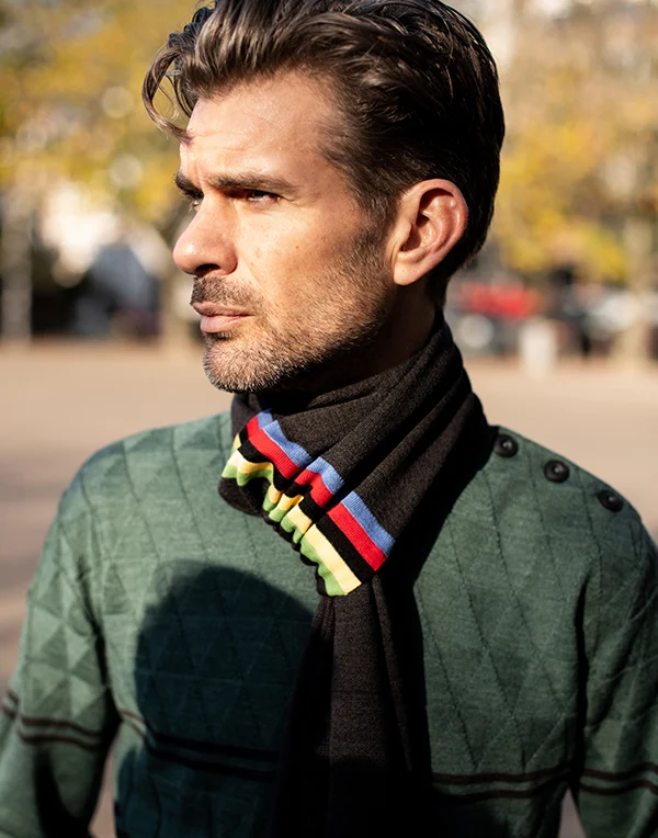 Cycling scarf Le Patron - Dark Blue