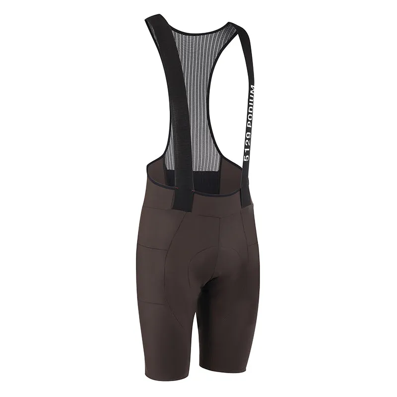 Cuissard Court Gist Bretelles Podium Marron L