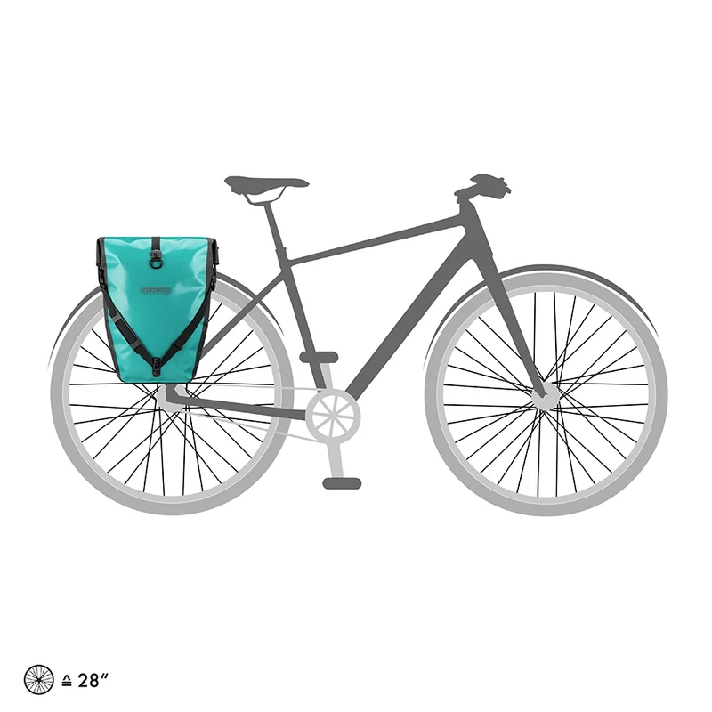 Pair of Ortlieb Back-Roller Free bicycle bags