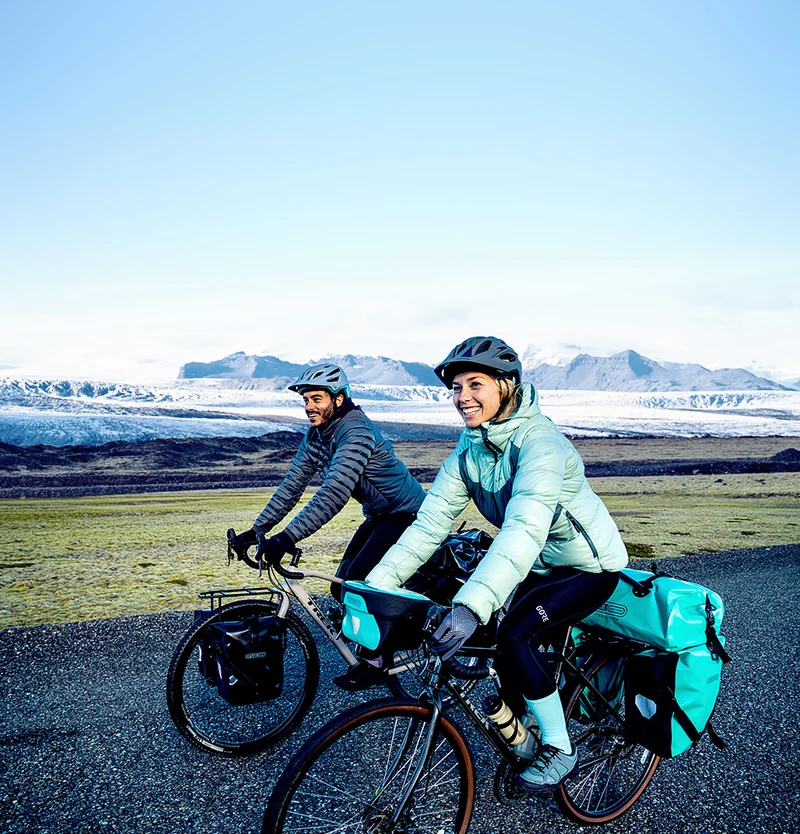 Pair of Ortlieb Back-Roller Free bicycle bags