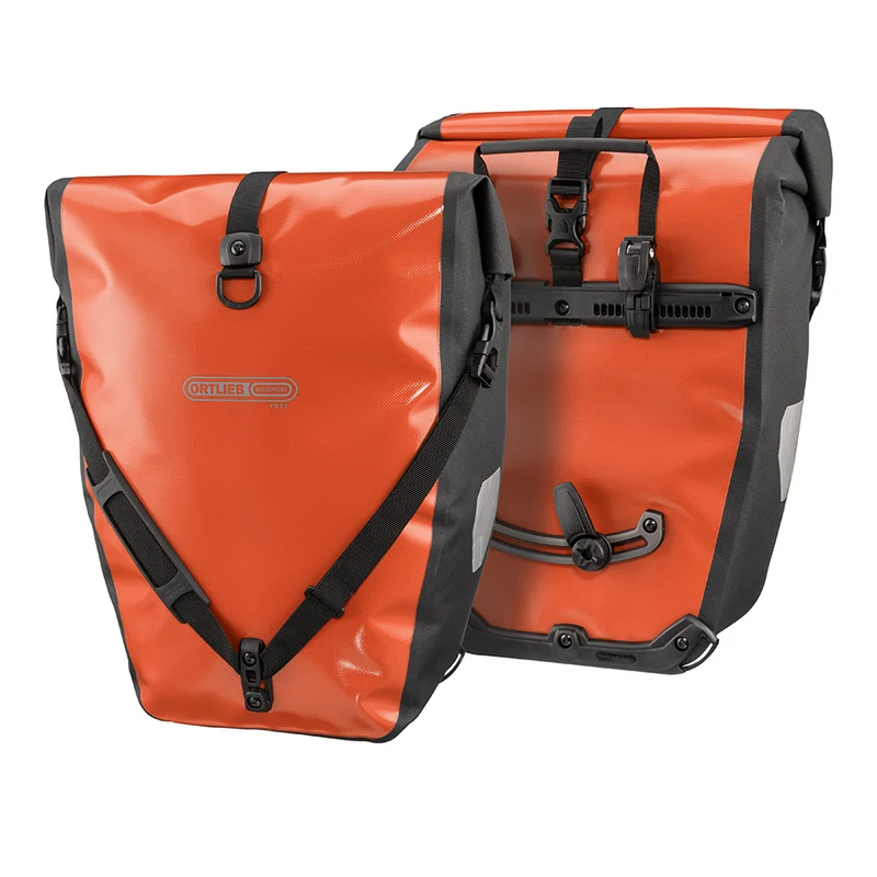 Pair of Ortlieb Back-Roller Free bicycle bags