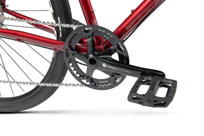 Bombtrack Arise Geared Dark Cherry gravel bike - 2022