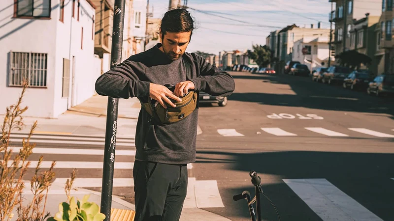 Chrome Ziptop Waistpack bag