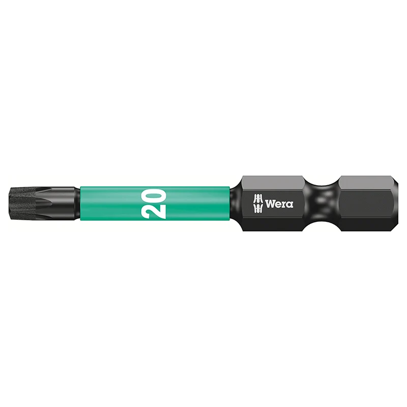 Embout Wera 867-4 Imp Dc Impaktor Sb 1-4 Torx Tx20 L 50 mm -Marque Allemande Pour Les Ateliers-