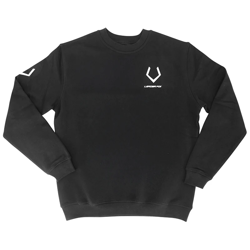 Sweat-Shirt Leader Fox Taille L Noir (Logo Blanc) -Acs-