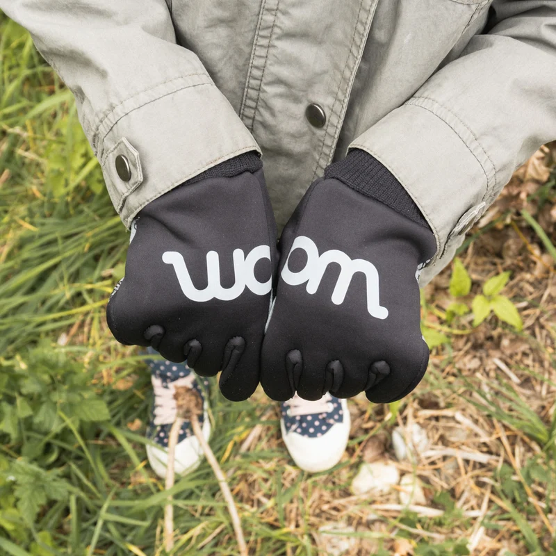 Woom Warm Tens children's winter cycling gloves