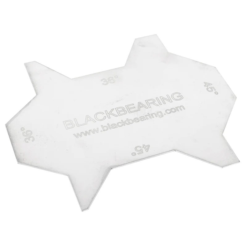 Outil De Mesure Blackbearing Pour Angle De Roulement De Jeu Direction (4 Emplacements 36-45° Intérieur Et 36-45° Extérieur)