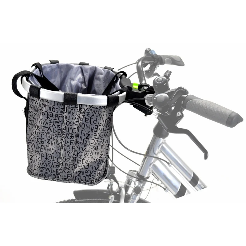 Removable front textile basket PNA Grey/Black