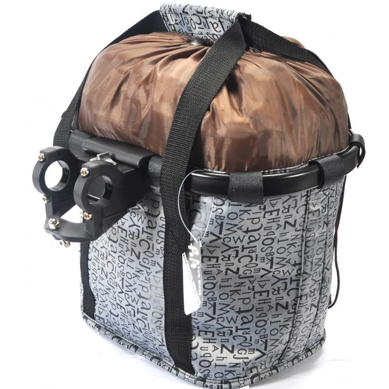 Removable front textile basket PNA Grey/Black