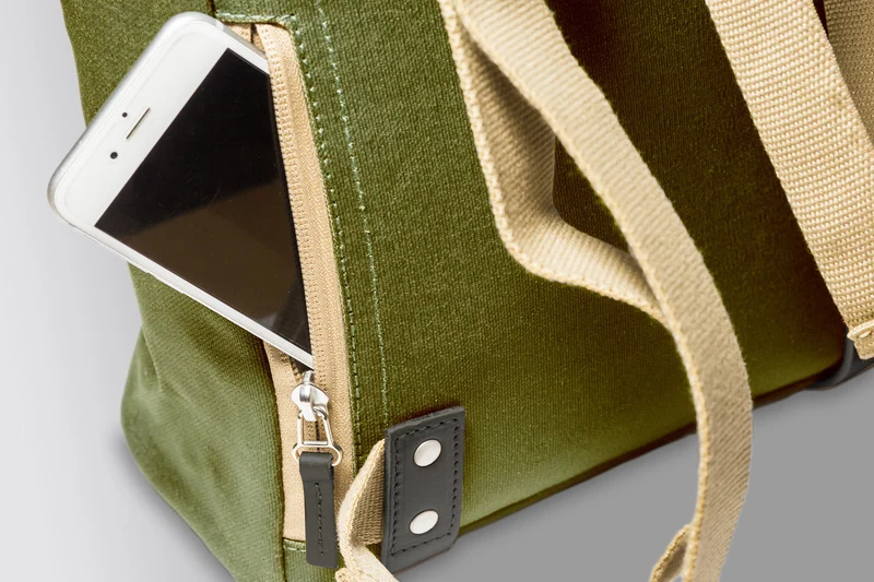 Brooks Pickwick Cotton Canvas Backpack - Small