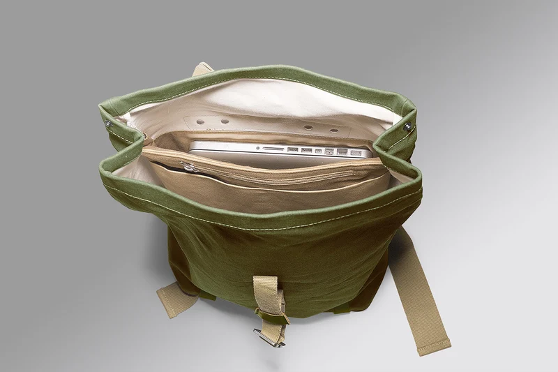 Brooks Pickwick Cotton Canvas Backpack - Small