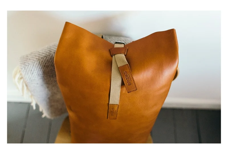 Brooks Pickwick Hard Leather Small Leather Backpack