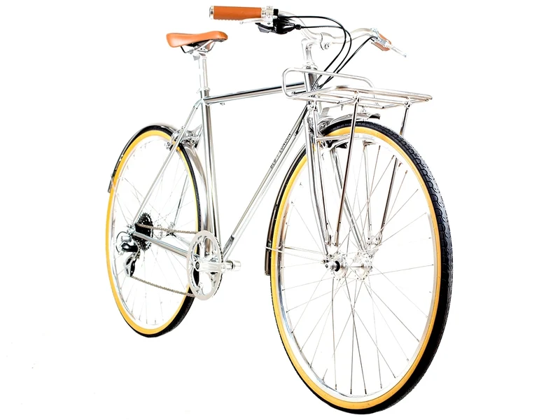 BLB Beetle 8SPD Chrome City Bike