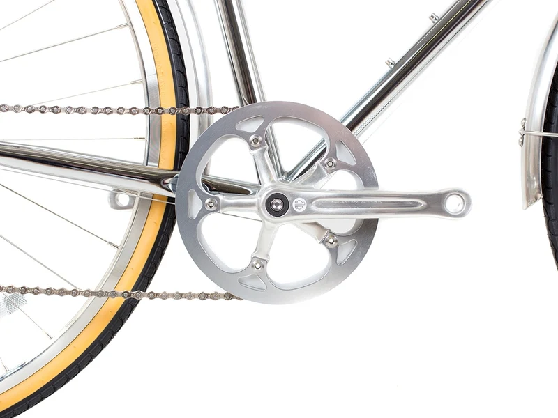 BLB Beetle 8SPD Chrome City Bike