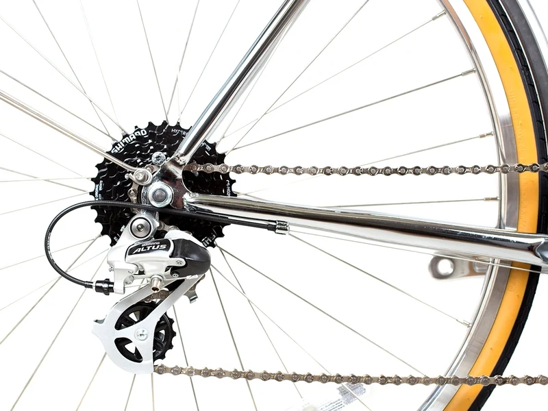 BLB Beetle 8SPD Chrome City Bike
