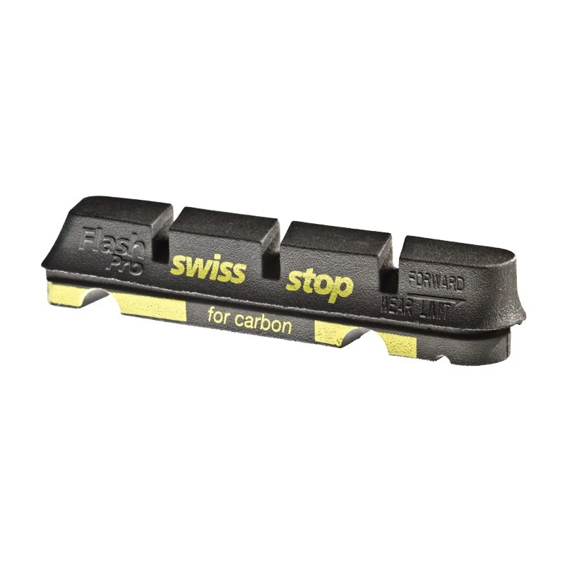 Pack of 4 SwissStop cartridges type Shimano Flash Pro Black Prince for carbon rims