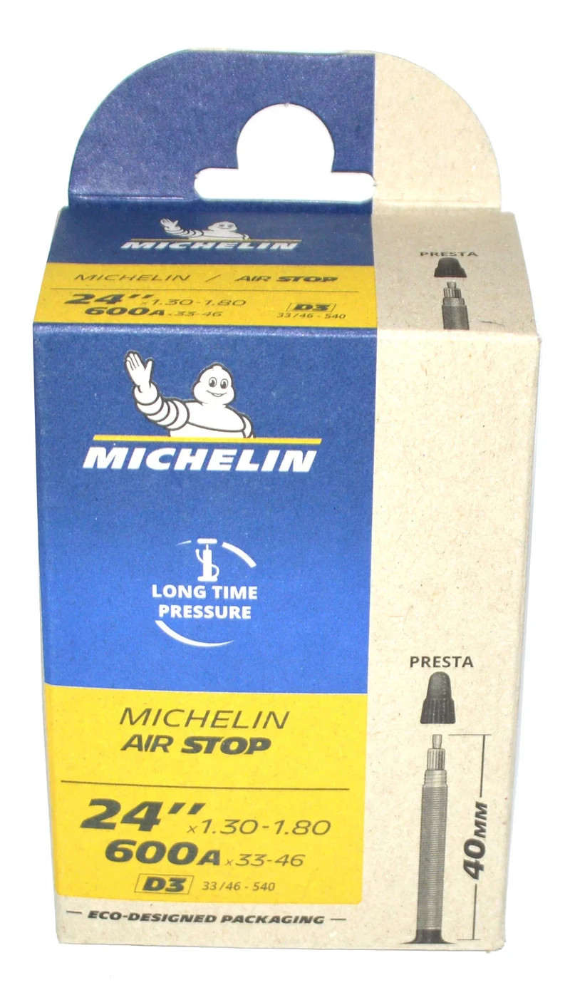 Michelin D3 600A inner tube 24 x 1.30-1.80