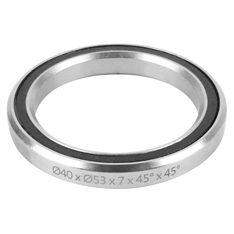 Roulement Jeu Direction Blackbearing D6 Stainless - 40 X 53 X 7 mm 45X45°