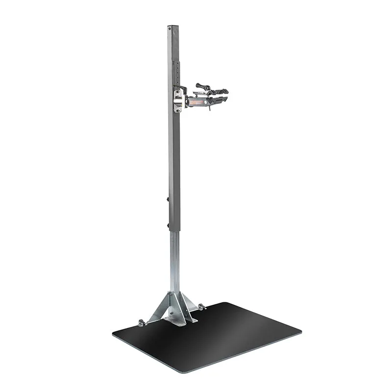 Pied D'Atelier De Réparation Vélo Professionnel Officine Parolin Opus Lifter Supporte 30Kgs - Avec Plaque Métal (Hauteur Réglable Par Manivelle Inclus Ou Visseuse Non Inclus) -Gist-