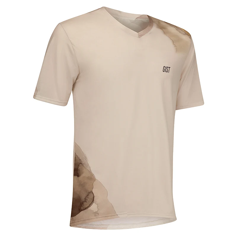 Maillot Gist Discover Manches Courtes Beige L