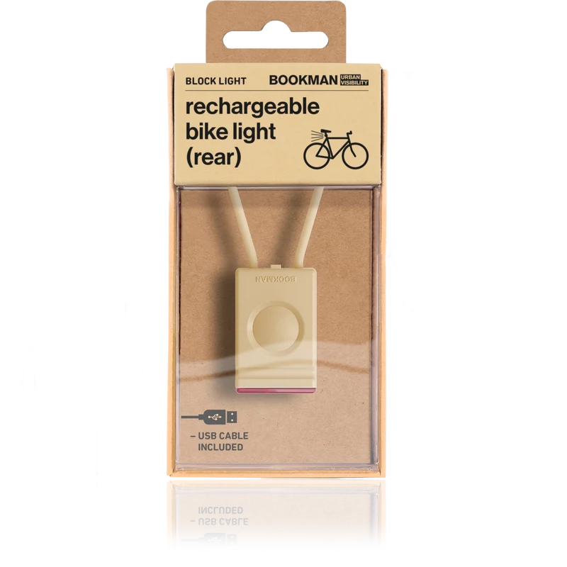 Bookman Block USB Rear Bike Light