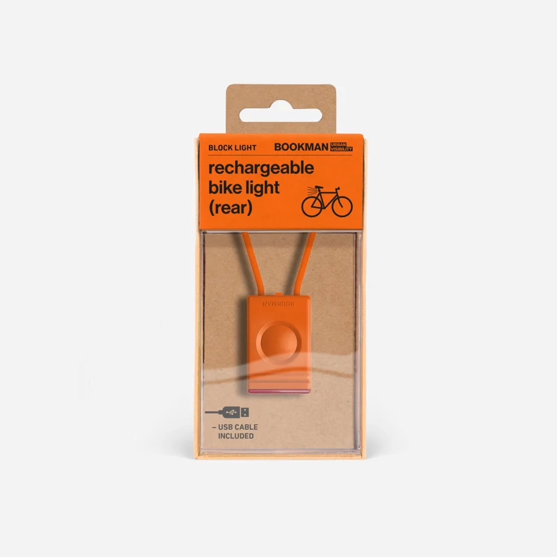 Bookman Block USB Rear Bike Light