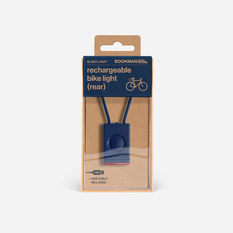 Bookman Block USB Rear Bike Light