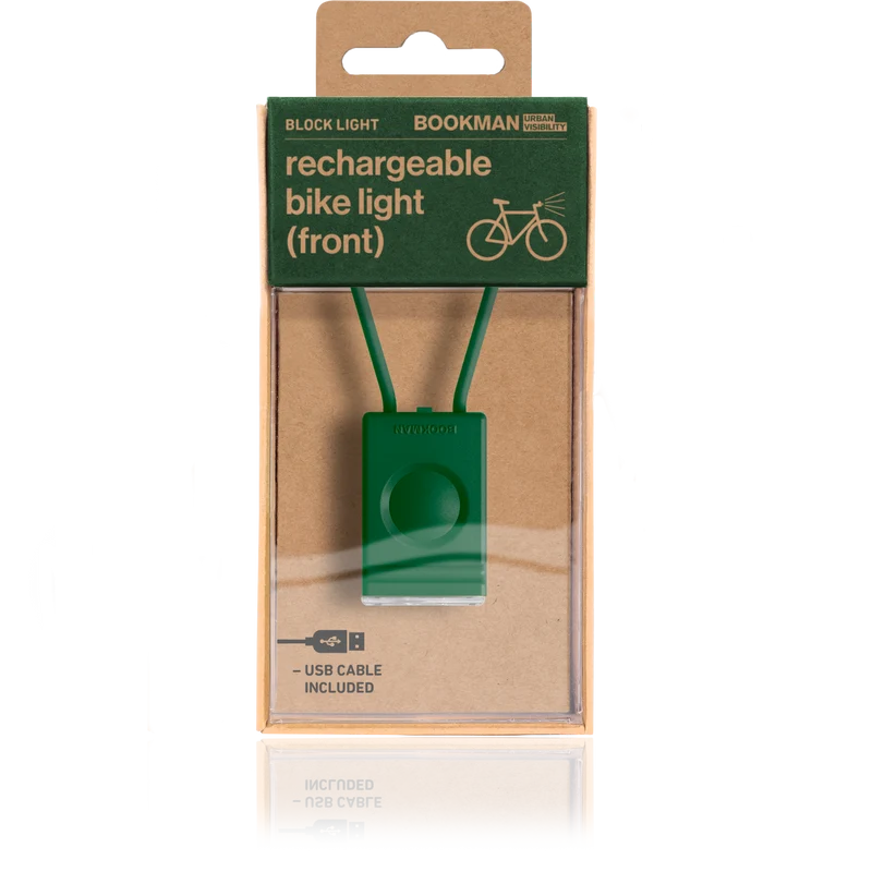 Bookman Block USB Front Bike Light