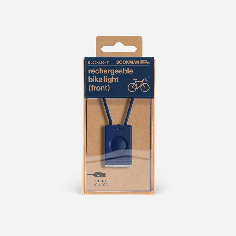 Bookman Block USB Front Bike Light