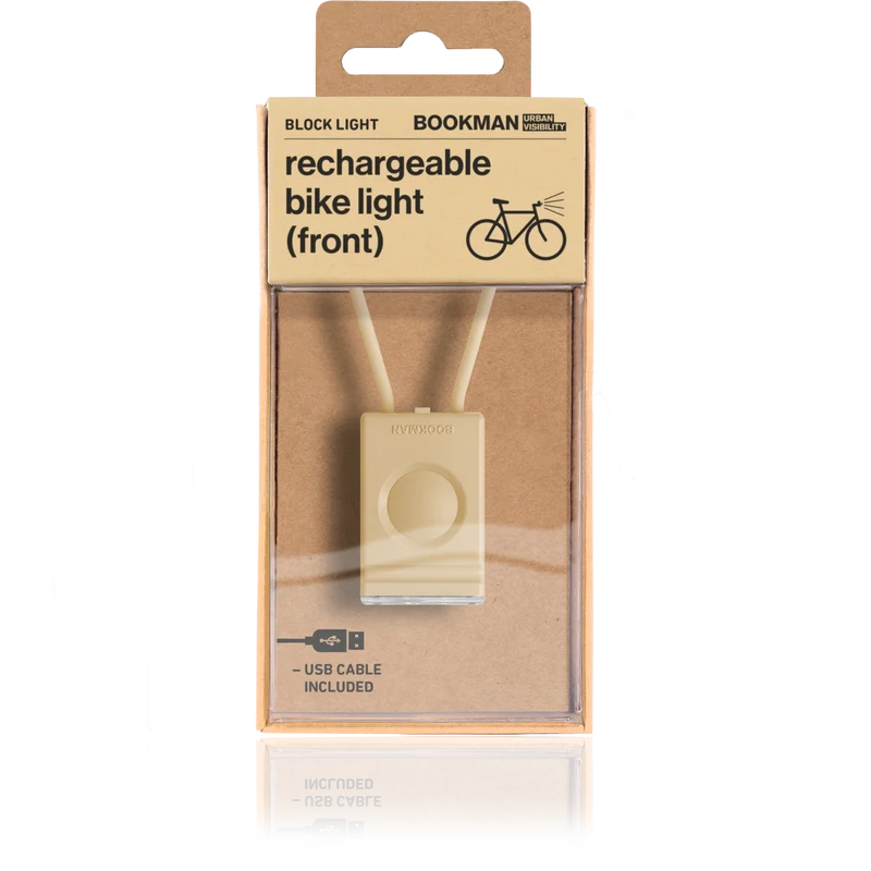 Bookman Block USB Front Bike Light