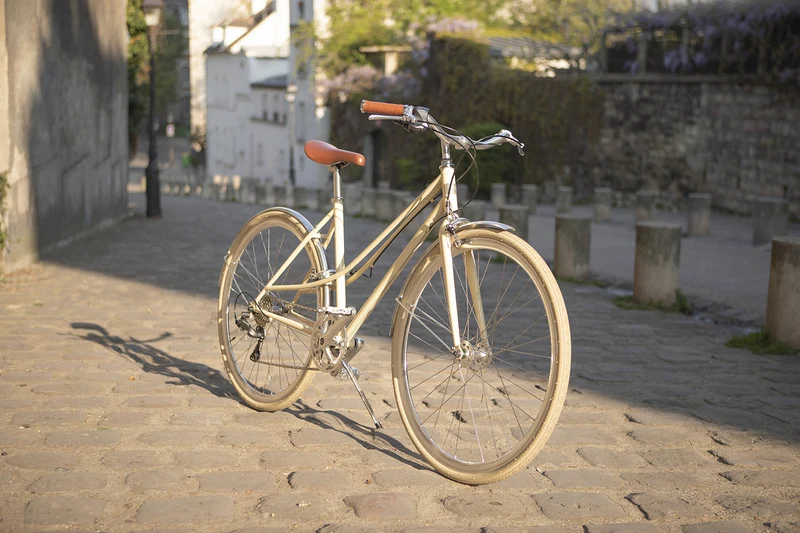 InFiné Cycles Flâneuse Urban Bike - Cream