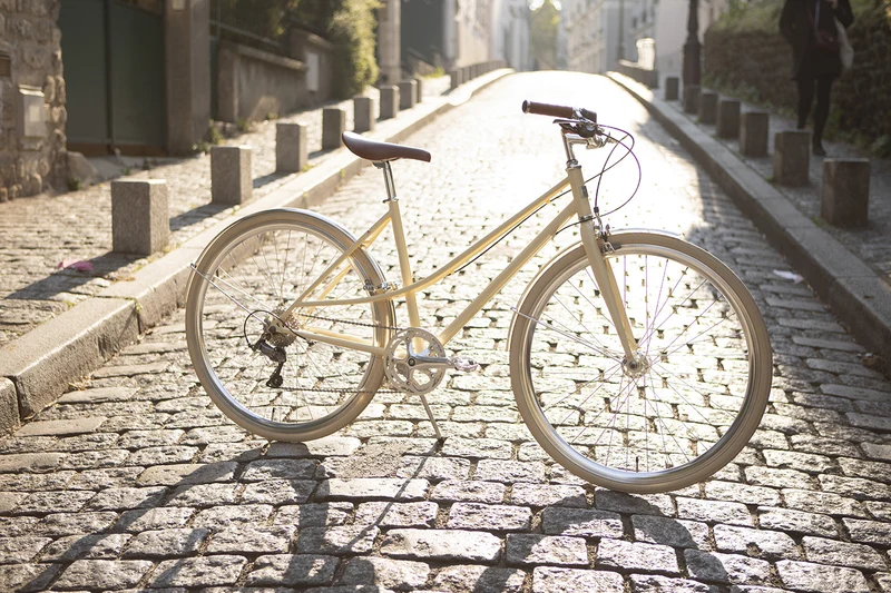 InFiné Cycles Flâneuse Urban Bike - Cream