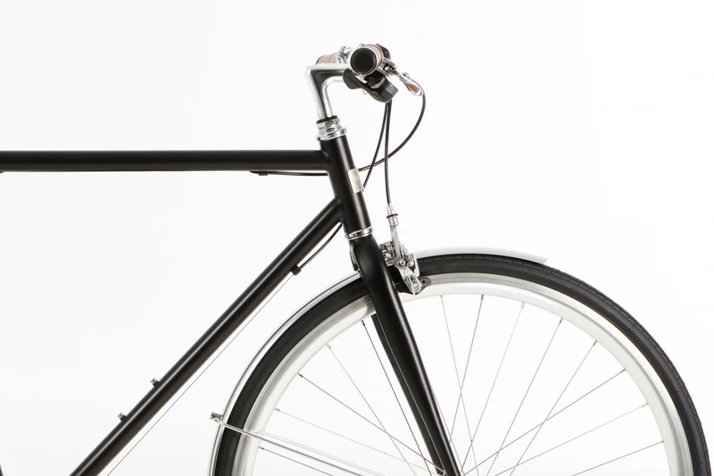 InFiné Cycles Asphalt Urban Bike - Matte Black