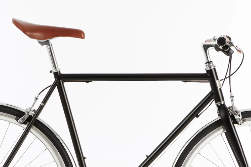 InFiné Cycles Asphalt Urban Bike - Matte Black