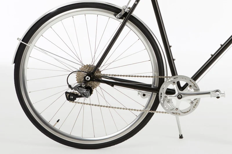 InFiné Cycles Asphalt Urban Bike - Matte Black