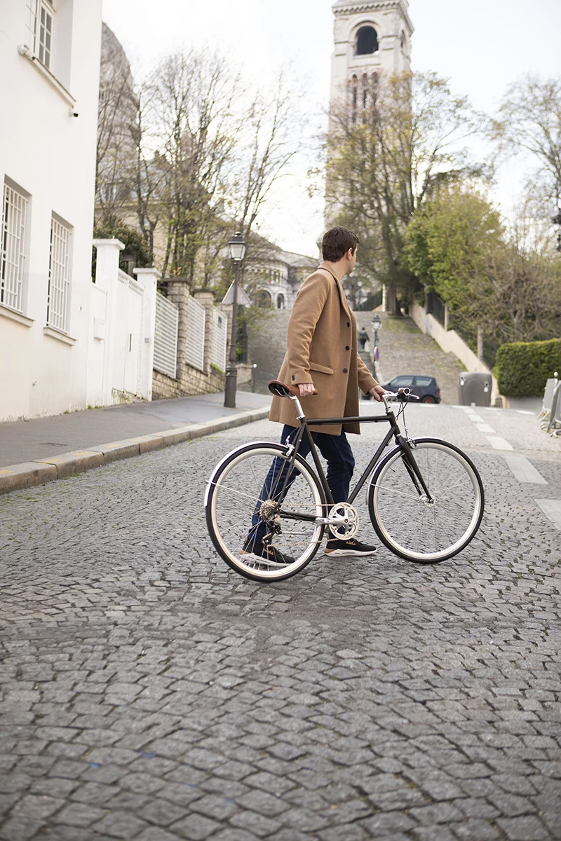 InFiné Cycles Asphalt Urban Bike - Matte Black