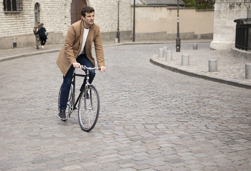 InFiné Cycles Asphalt Urban Bike - Matte Black