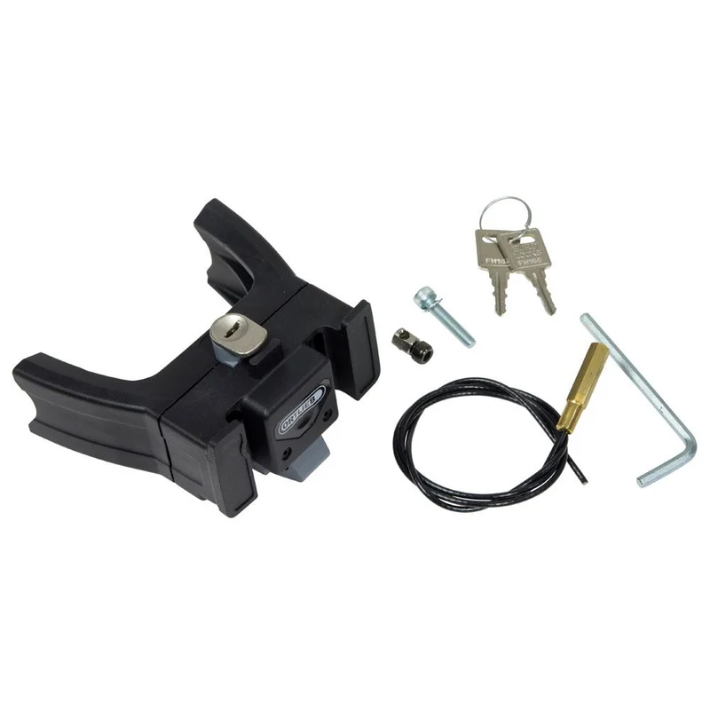 Support for Ortlieb VAE handlebar bag with lock