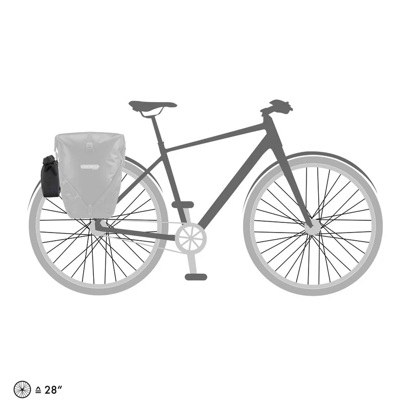 Exterior pocket for Ortlieb bag