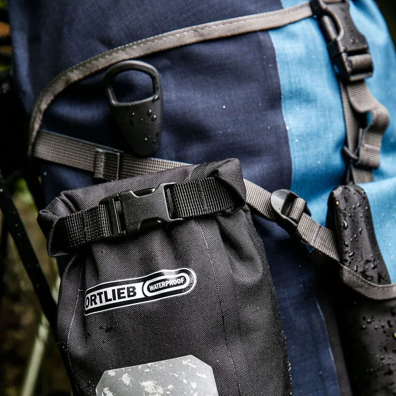 Exterior pocket for Ortlieb bag