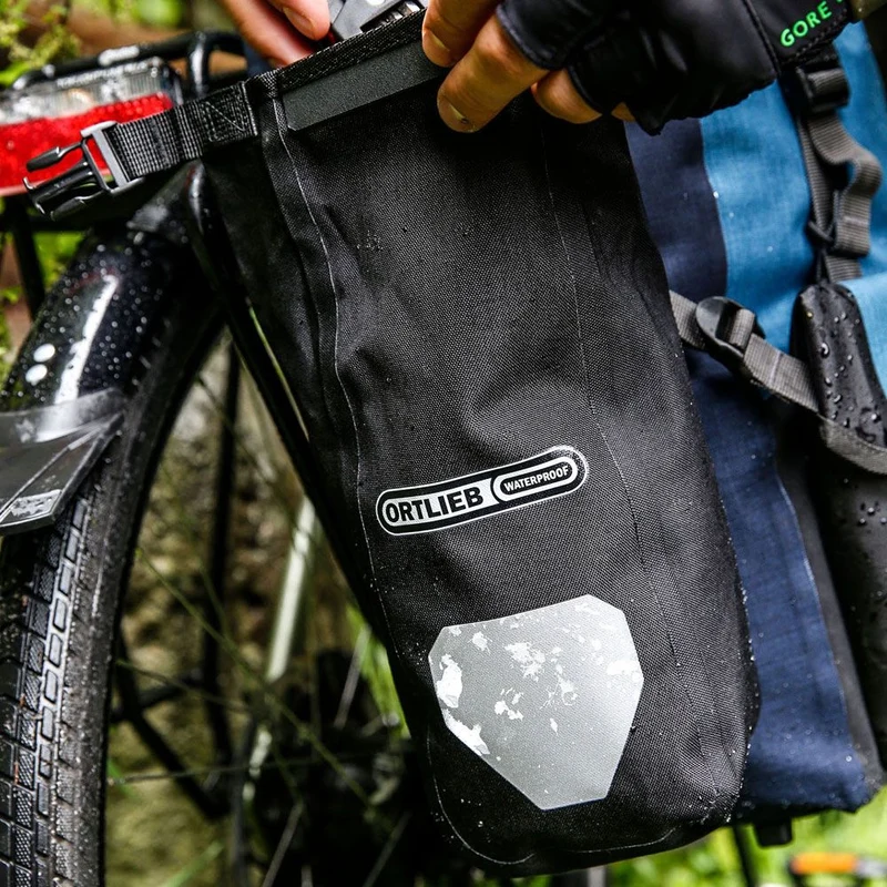 Exterior pocket for Ortlieb bag