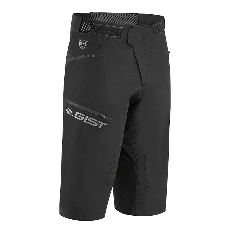 Panta Court Gist VTT Dirt Noir Bords Noir M
