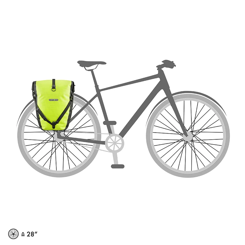 Ortlieb Back-Roller High Visibility QL 2.1 bicycle bag