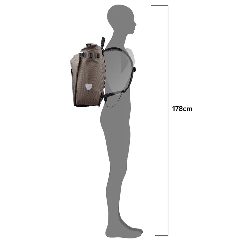 Ortlieb Vario PS QL2.1 bicycle bag / backpack